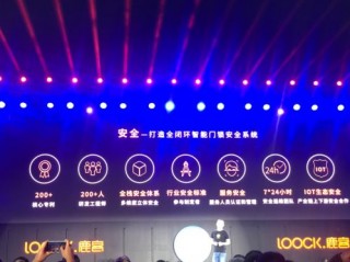 博鱼官方网站鹿客举行2019新品发布会：首款全自动推拉智能门锁P1正式发布(图5)